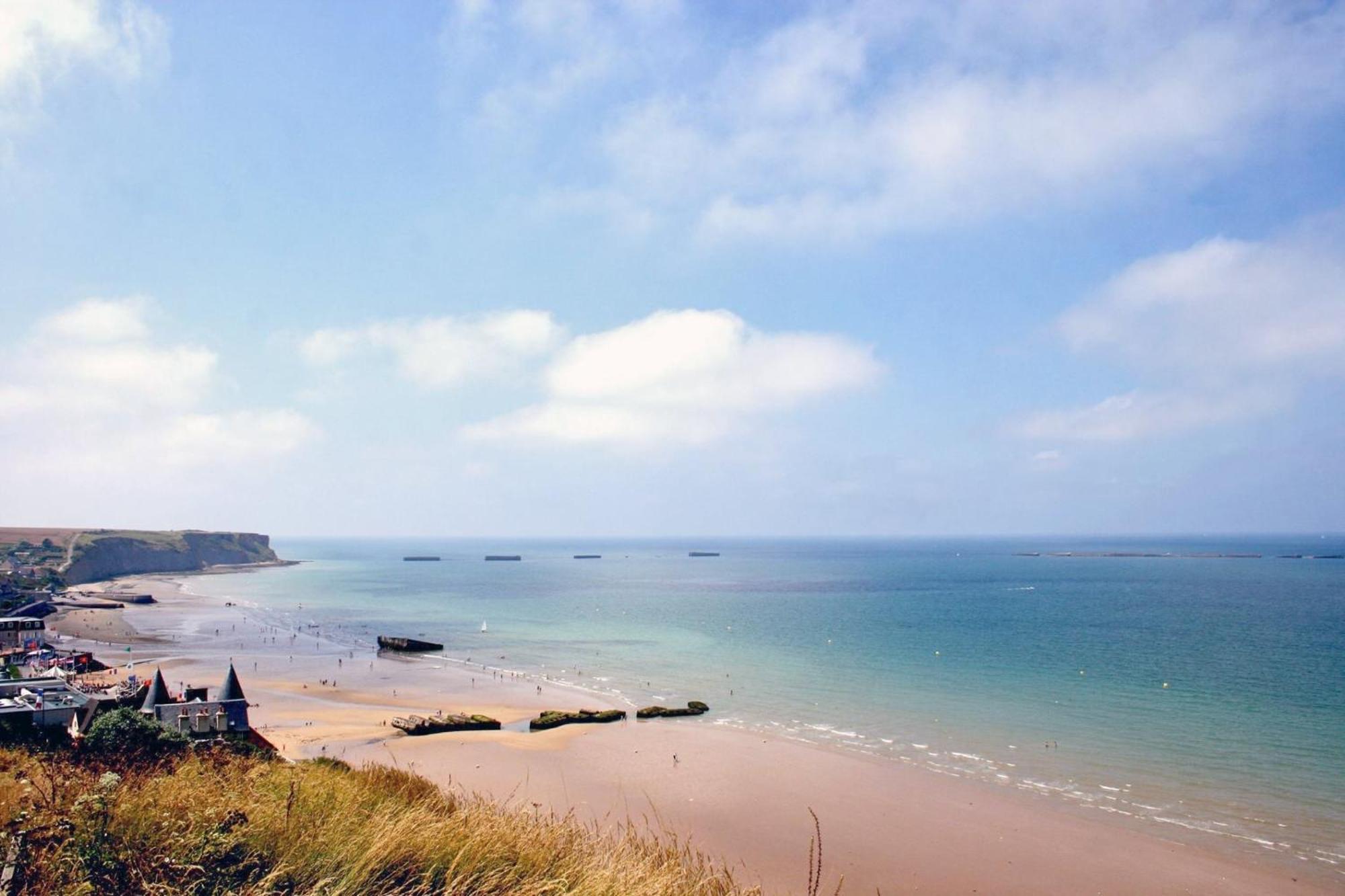 Les Dunes, Maison Neuve 8 P Bien Equipee Jardin Clos, Parking, Garage A 850 M De La Plage Et Centre Bourg, Sur Plages Du Debarquement Pres Arromanches Et Bayeux Asnelles Exterior photo