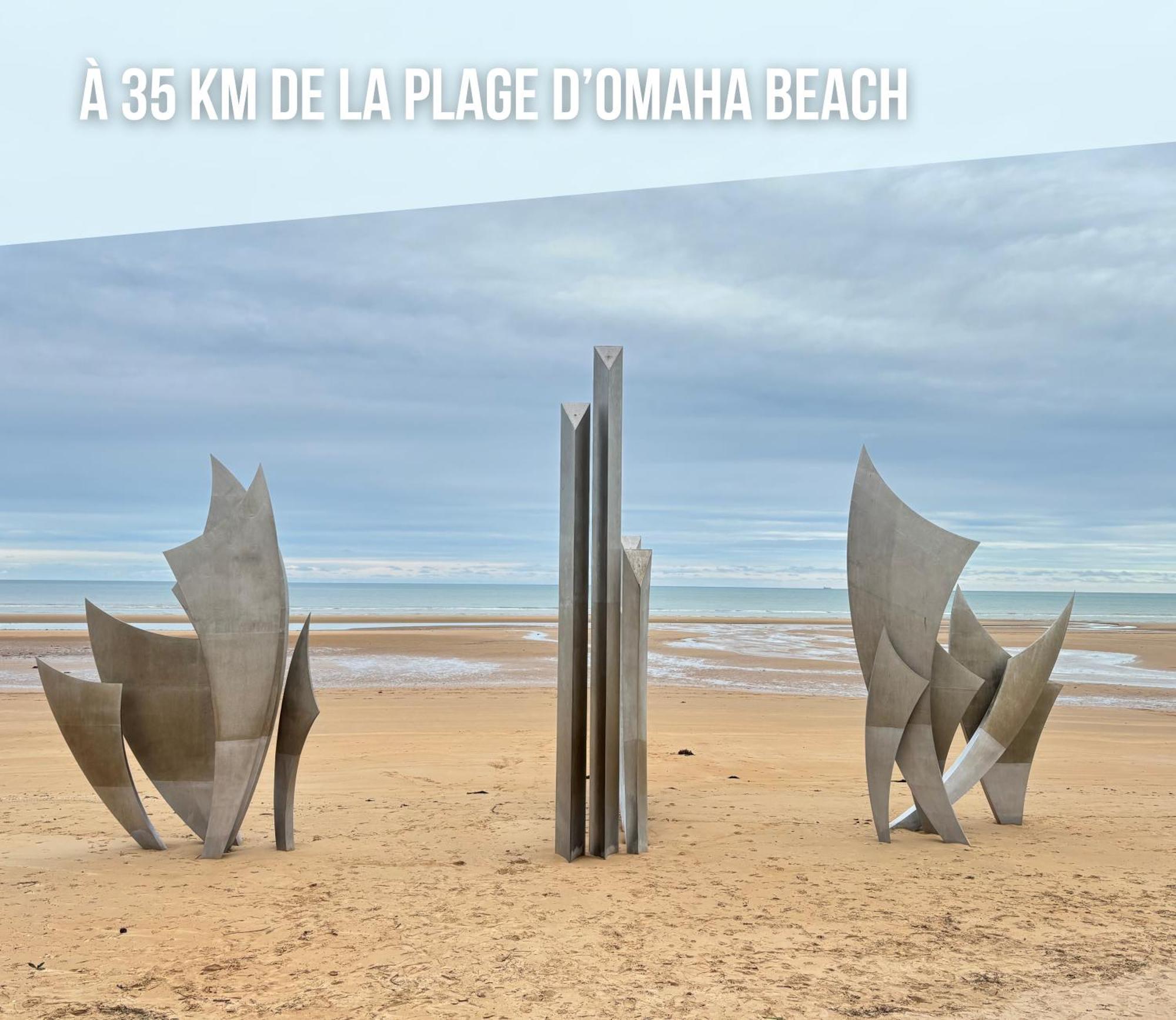 Les Dunes, Maison Neuve 8 P Bien Equipee Jardin Clos, Parking, Garage A 850 M De La Plage Et Centre Bourg, Sur Plages Du Debarquement Pres Arromanches Et Bayeux Asnelles Exterior photo
